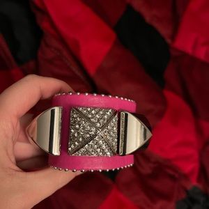 Juicy Couture Pink cuff bracelet